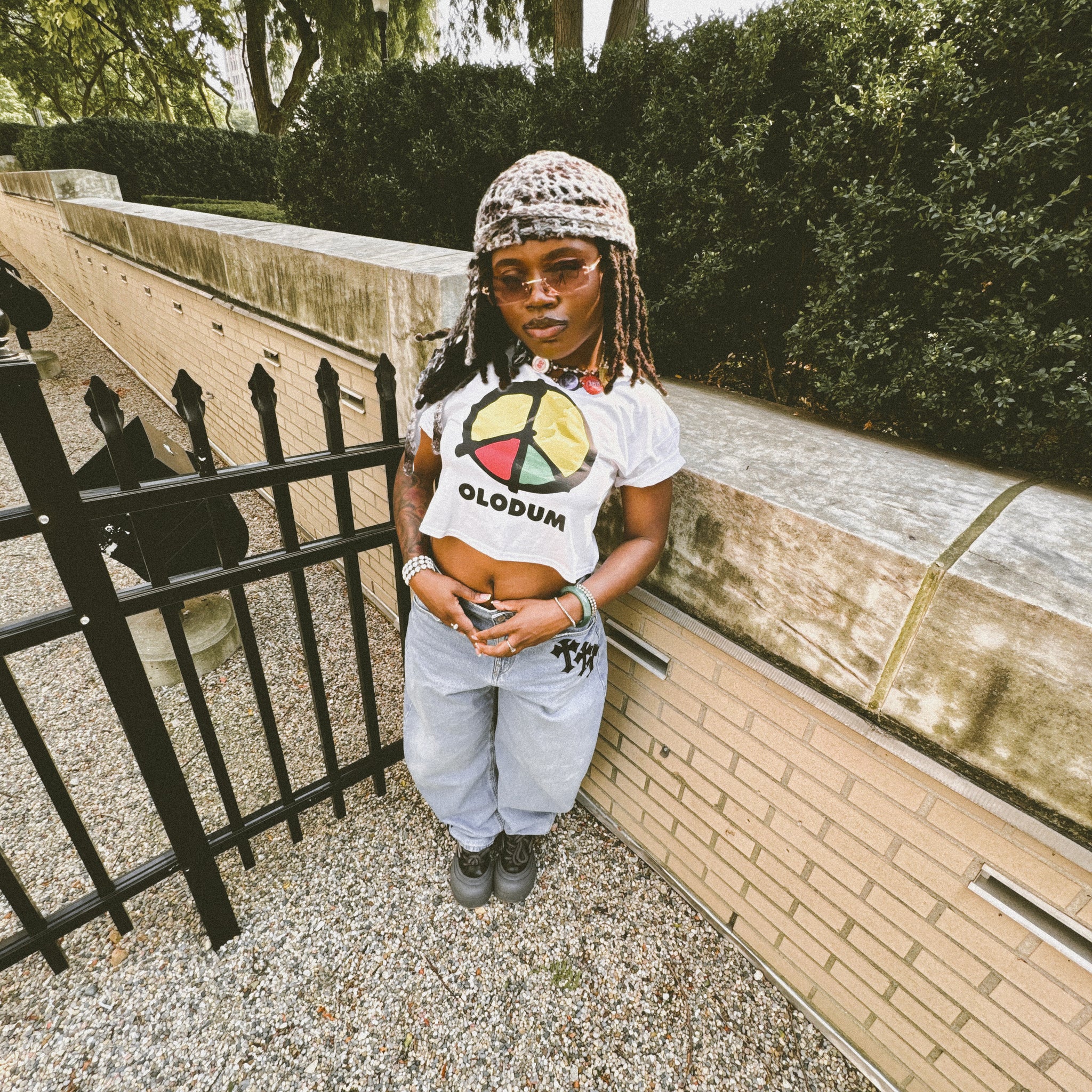 OLODUM Heritage Crop Tee