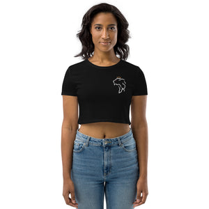 Built Like Queens Embroidered Crop Top